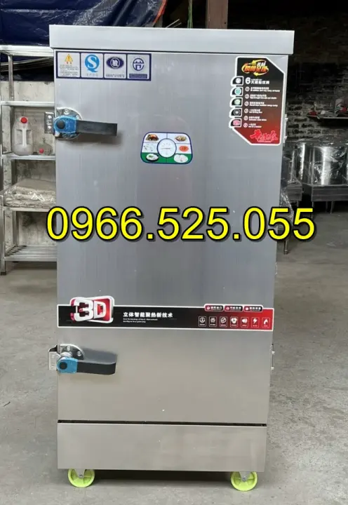 Tủ nấu cơm, hấp giò, hấp xúc xích 10 khay công nghiệp giá rẻ