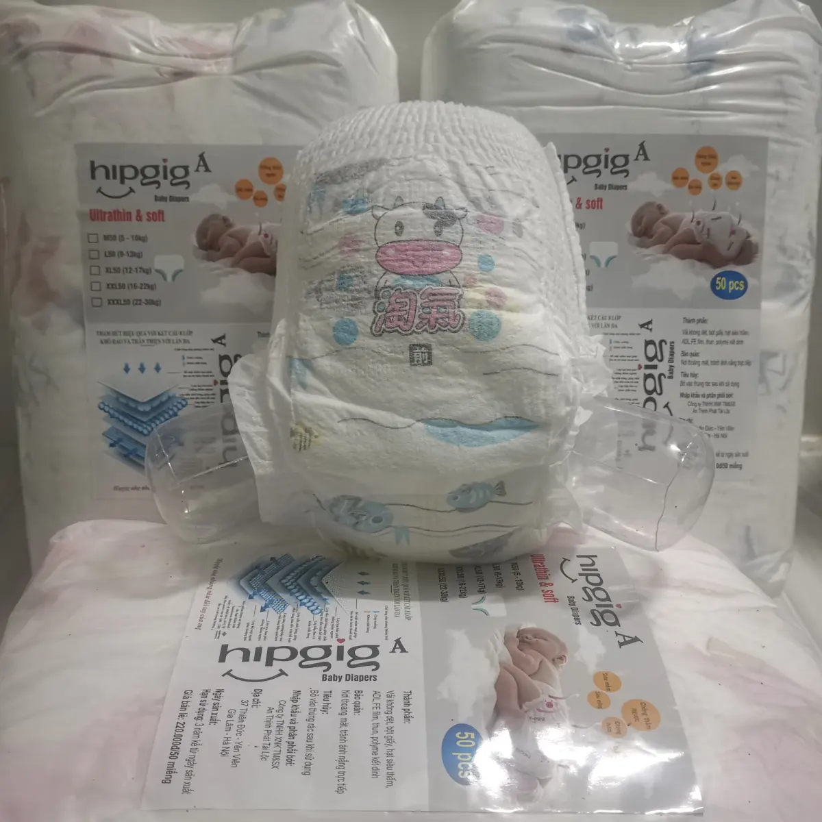 Bỉm quần/Tã quần hipgig A loại 1 bo mông 100 miếng đủ size giá siêu khuyến  mãi | Lazada.vn