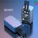 Box sạc dự phòng trong suốt 2 cell 21700 (DK100) Sạc nhanh 22.5W. 