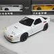 Mô hình xe kim loại Mazda RX7 tỉ lệ 1:24 hãng JINLIFANG full kính đánh lái có 2 màu. 