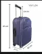 Vali Kéo Du Lịch BI&TI Màu xanh Nauy Có Nắp - 22  và 24 Inch. 