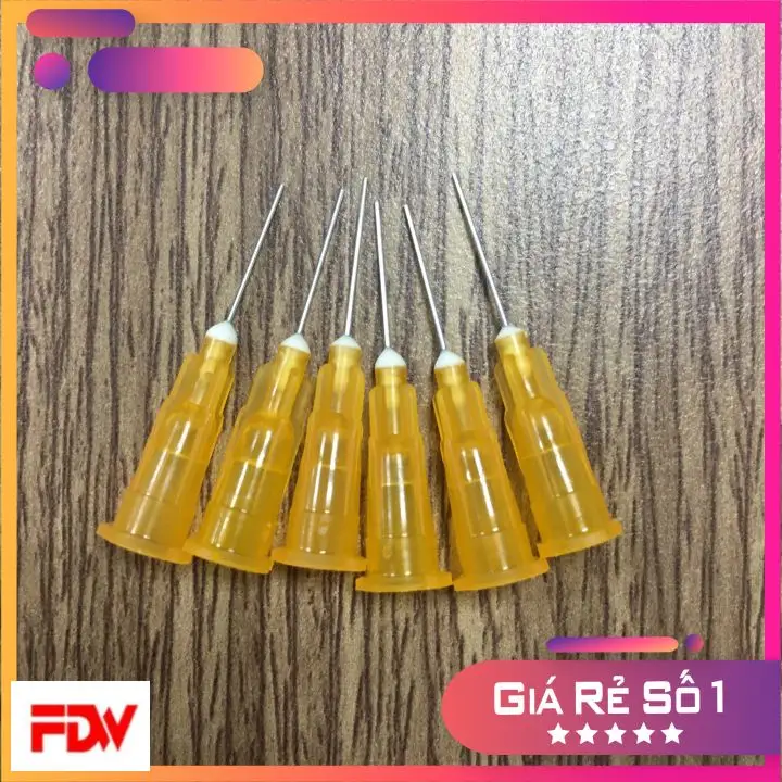 100 chiếc Kim nhựa gài 16G-27G kim bơm keo kim bôi keo nozzle