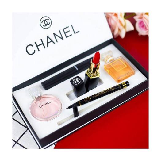 Shop Chanel Perfume And Lipstick Set online  Lazadacomph