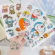 Hình xăm dán Tattoo DORAEMON DOREMON dễ thương cute TooYoo BK00015. 