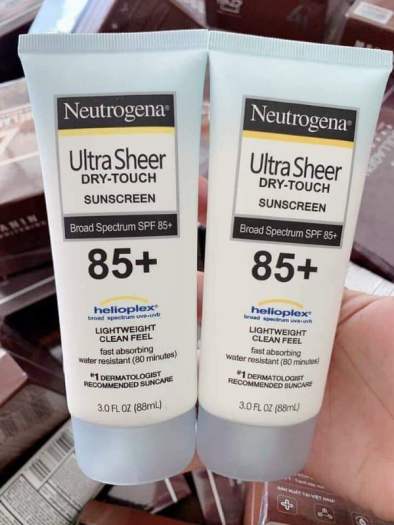 neutrogena ultra sheer dry touch sunscreen broad spectrum spf 85