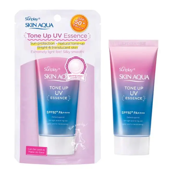 [HCM]Kem Chống Nắng Sunplay Skin Aqua Tone Up UV Essence Lavender SPF50+/PA++++ ( date t6/2025)