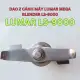 Socket máy xay sinh tố công nghiệp Lumar LS-9000. 