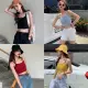 [HCM]áo hai dây nữ croptop thời trang. 