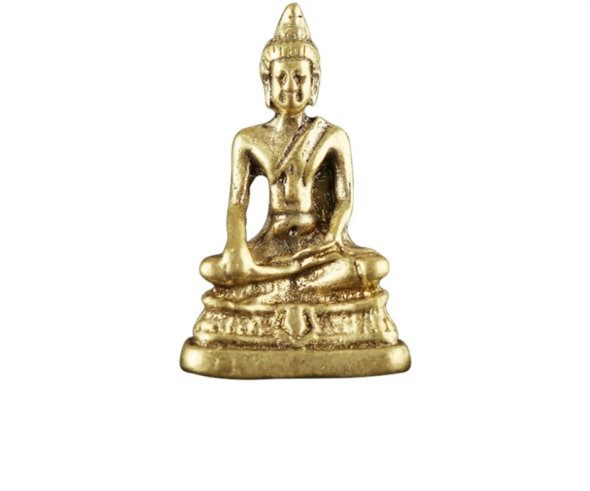 Hcm]Tượng Đồng Phong Thủy May Mắn Tài Lộc Hình Phật Bồ Tát (Kích Thước:  3.0Cm X 1.8Cm) | Lazada.Vn
