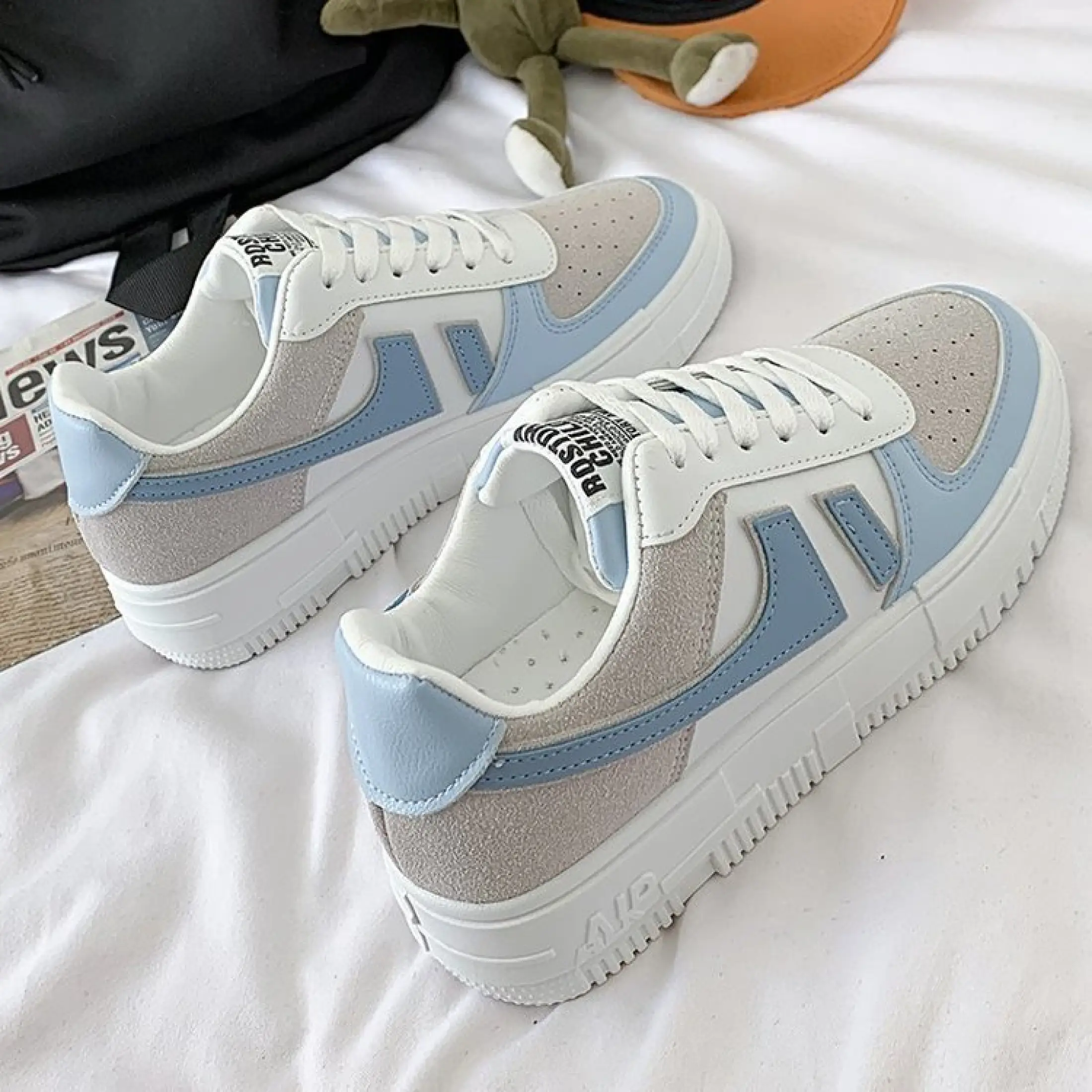 Giày thể thao nữ New AIR đế độn 4cm siêu đẹp, êm chân mẫu mới nhất 2022 hot trend, giày sneaker nữ đi học giá rẻ, giày bata nữ đẹp phong cách thời trang